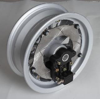 Braked wheel 10