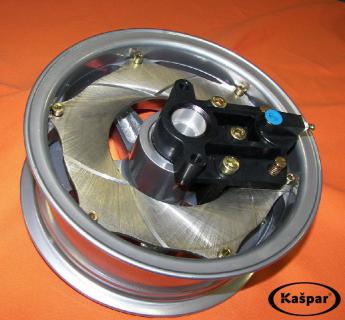 Braked wheel 8