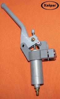 Main braking cylinder with control lever